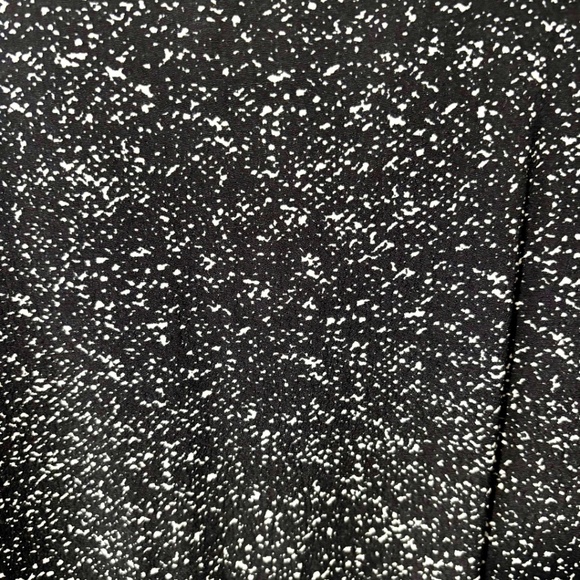 Banana Republic Printed Mesh-Inset Dress Black and White Size 10 - Picture 9 of 11